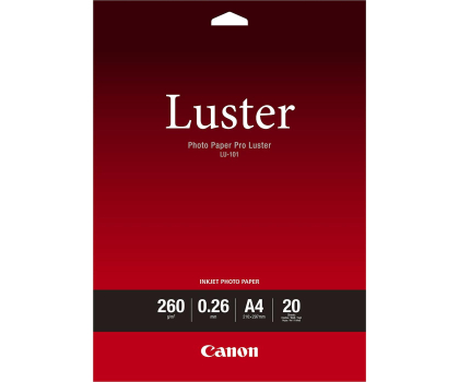 Papier do drukarki CANON LU-101, A4 20szt 260g/m 6211B006